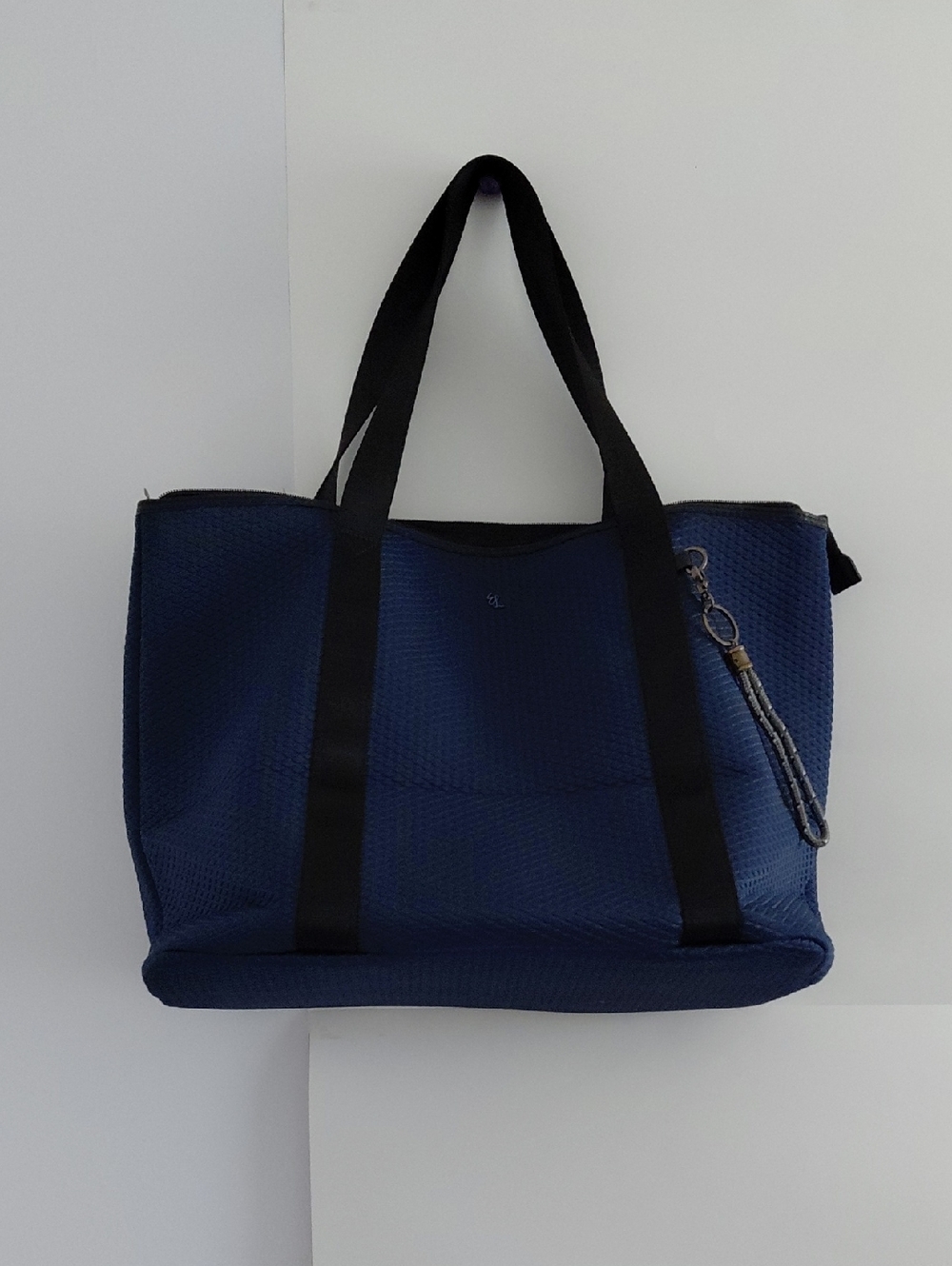 Elliott Lucca laptop tote bag with Navy
